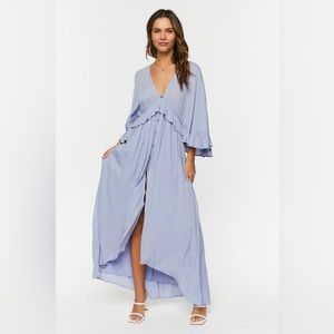 Forever 21 Light Blue Maxi Dress